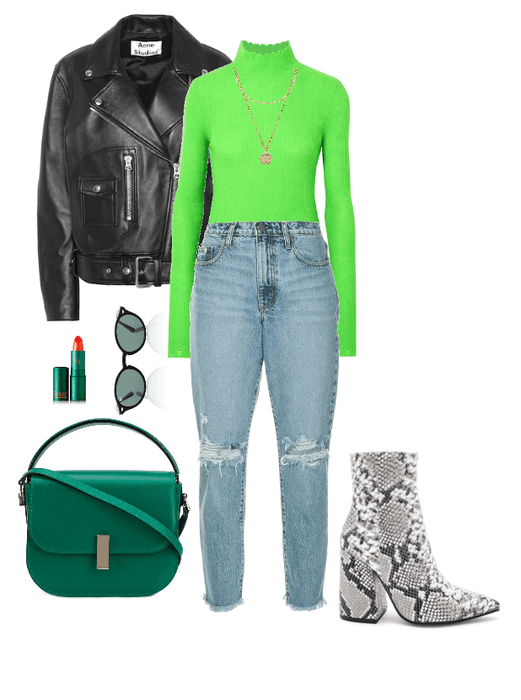 the colour for spring is green