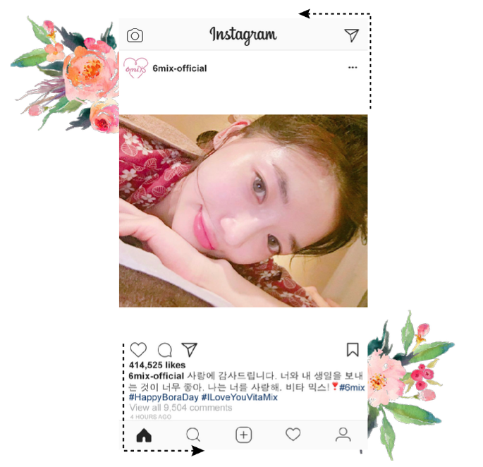 《6mix》Instagram Update - Bora