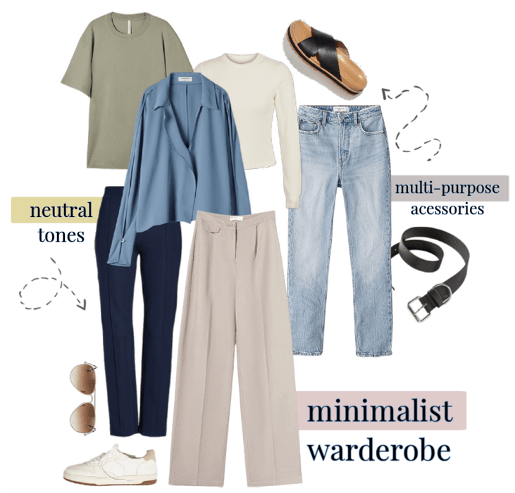 minimalist warderobe