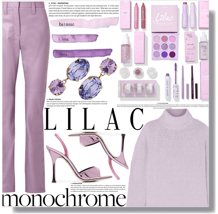 monochrome lilac 💜