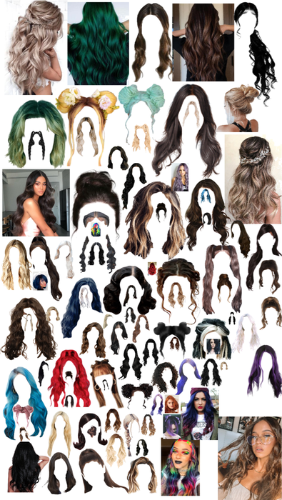 all the hairs I have