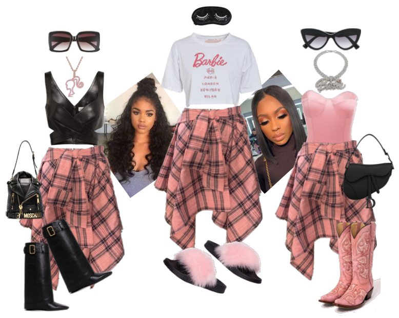 Homage To Barbie - Dion Shirt Skirt