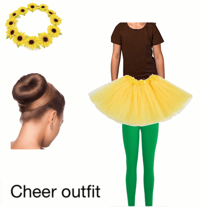 cheer outfit dance to sunflower by post molone ✌🏻