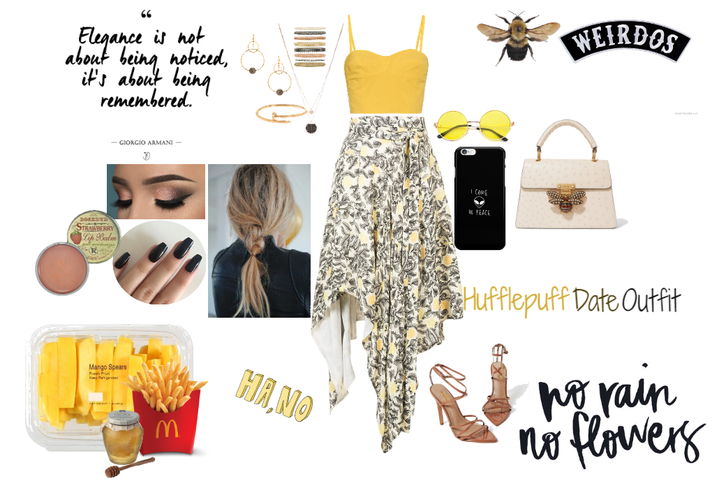 Hufflepuff Date Outfit
