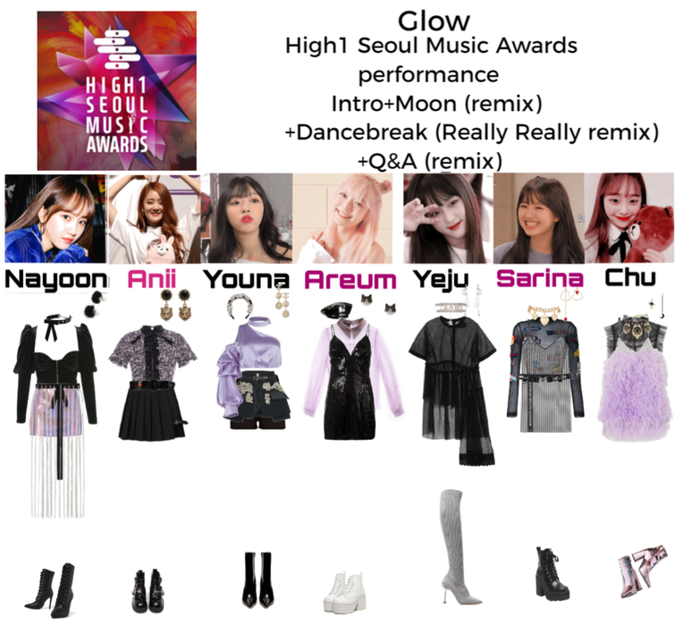 Glow High1 Seoul Music awards performance