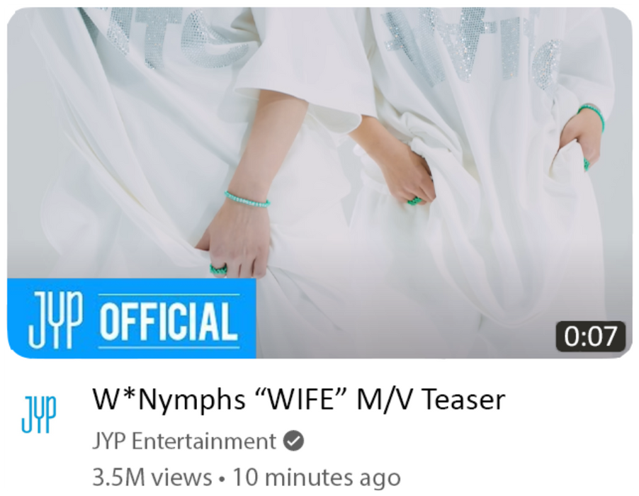 W*Nymphs "WIFE" M/V Teaser