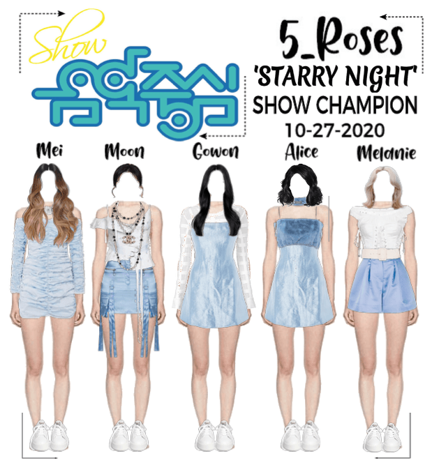 5ROSES 'Starry Night' SHOW CHAMPION Stage