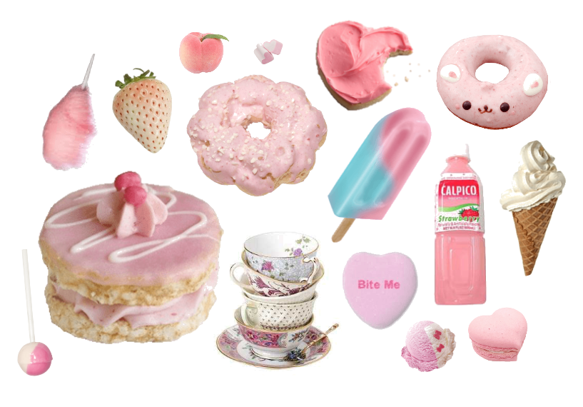 pink sweets