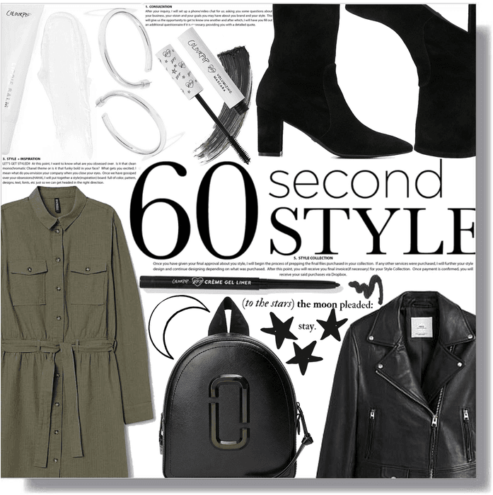 60 second style: button up dress