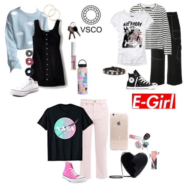 VSCO, E-Girl and Soft Girl