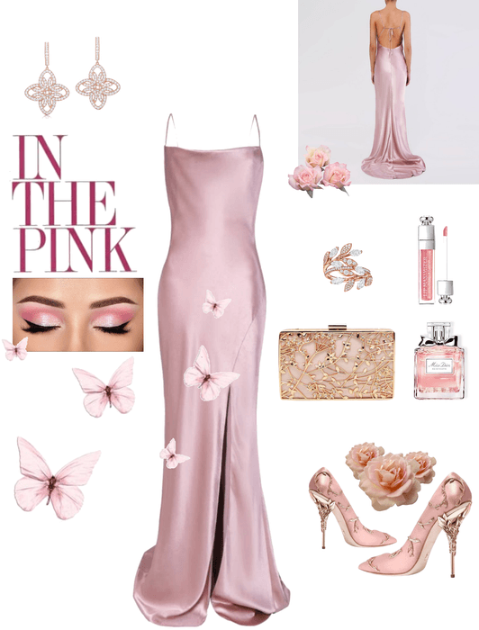 Pink Dress Look