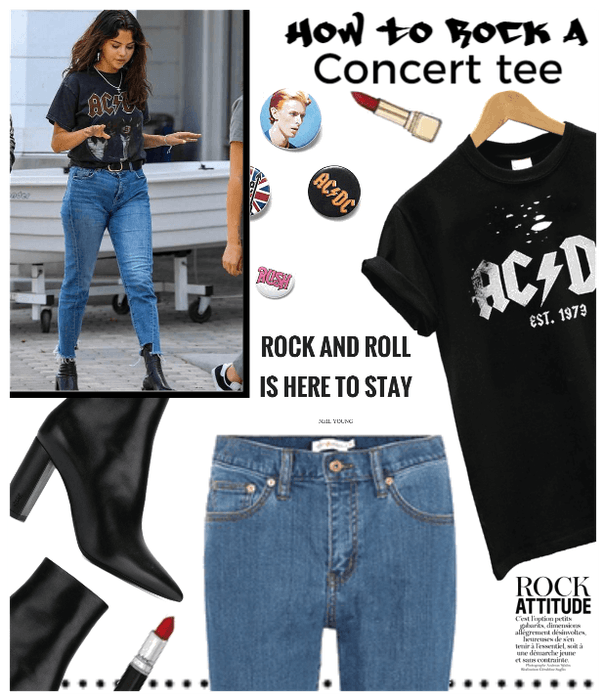 How to Rock a Concert tee