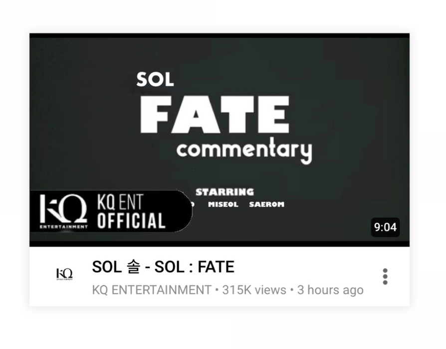 ORPHIC SOL (오르픽 솔) ‘SOL : FATE’ Film