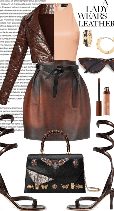 A Lady Wears Leather
