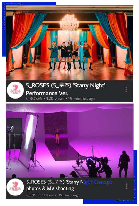 5ROSES 'Starry Night' Performance & BTS