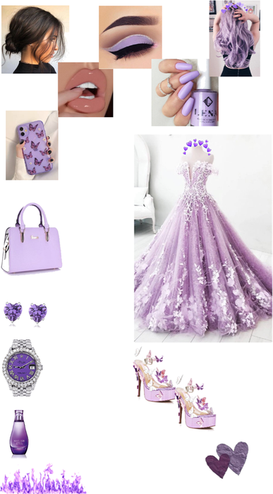 purple beauty style💜