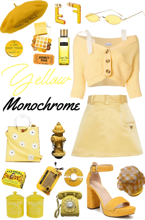 Yellow Monochrome