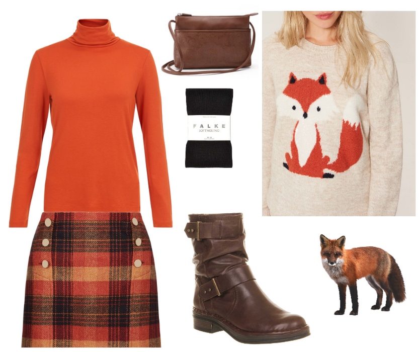 Marmalade Orange Fox Outfit