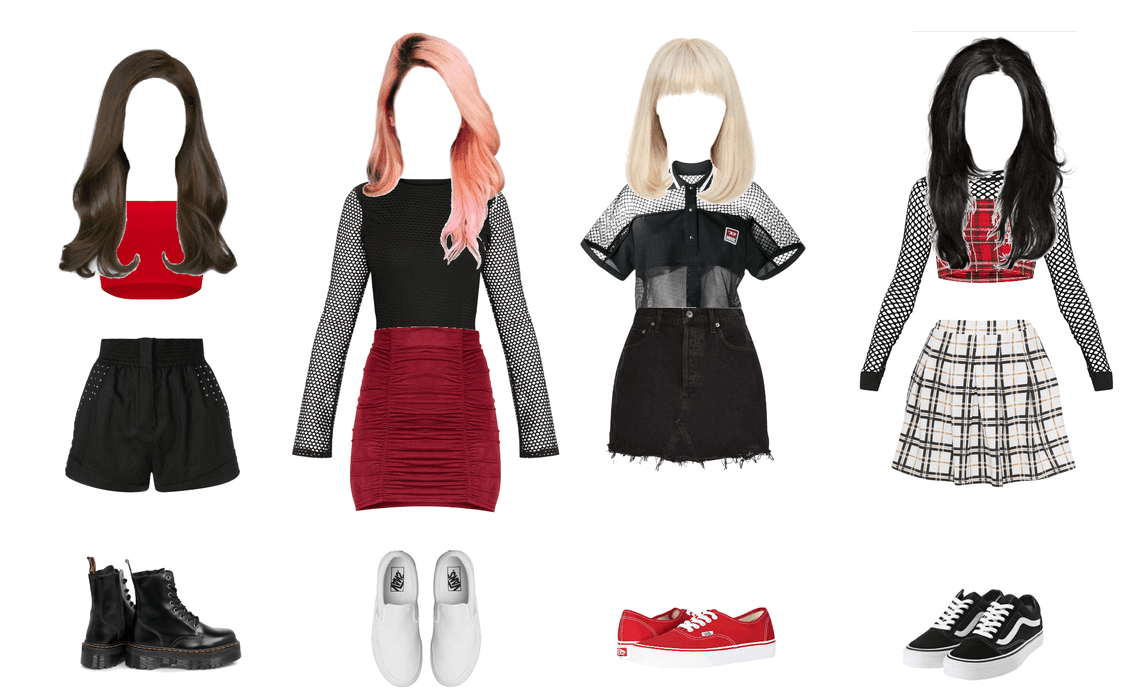 blackpink outfit vision
