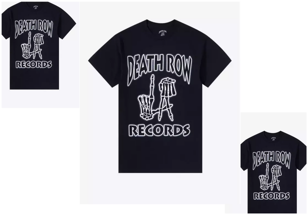 Death Row Records LA Skeleton Hands T-Shirt