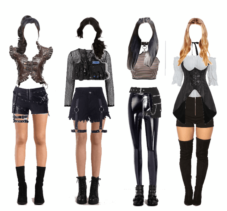 grunge stage outfit