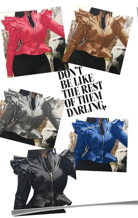 Pu Leather Jacket Collection