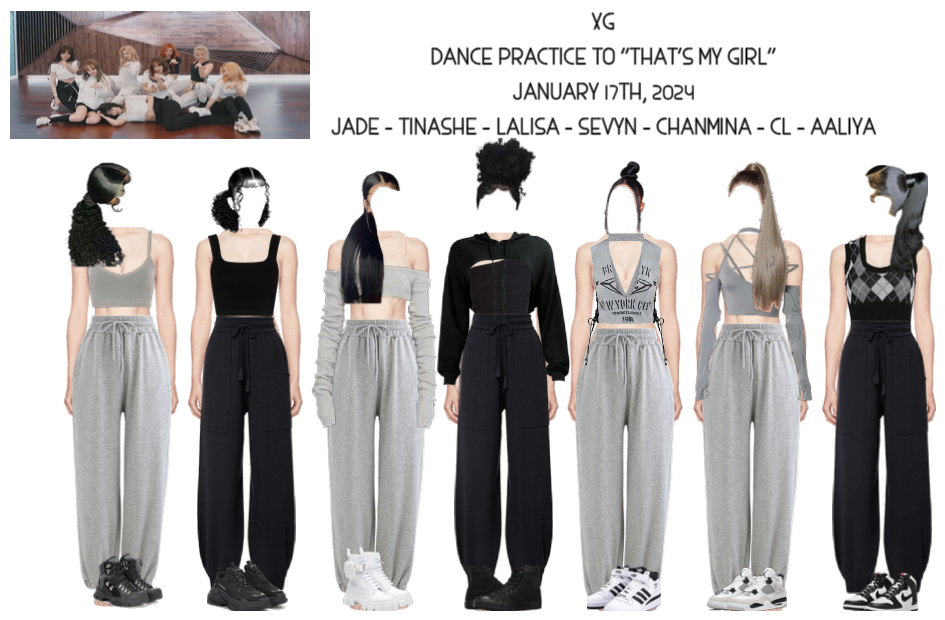 XG "That's My Girl" Dance Practice