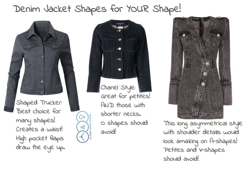 Denim Jacket Shapes for YOUR Shape! (Part 2)