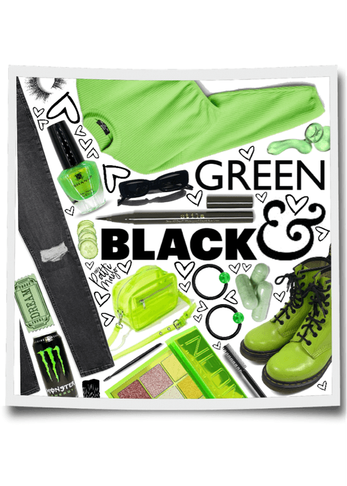 GREEN & BLACK 🟢⚫️