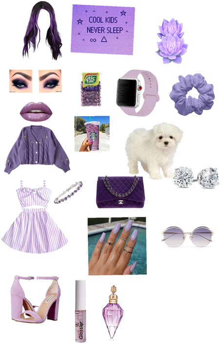purple outfit 💜