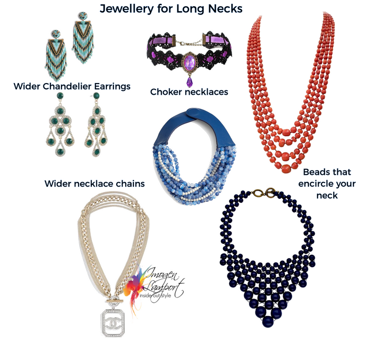 Jewellery for long necks
