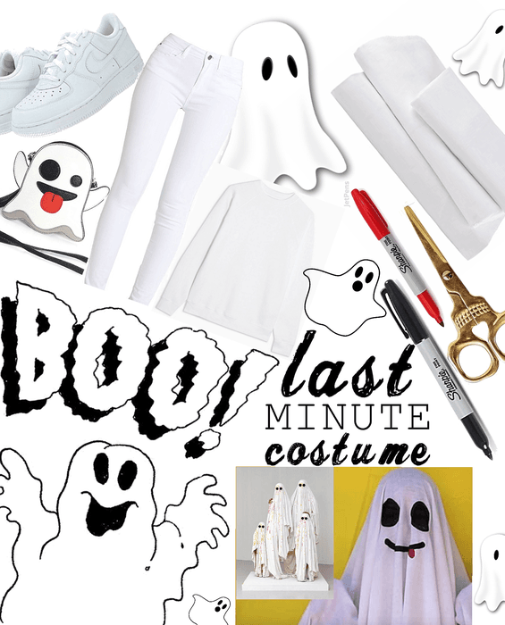 Last Minute Ghost Costume