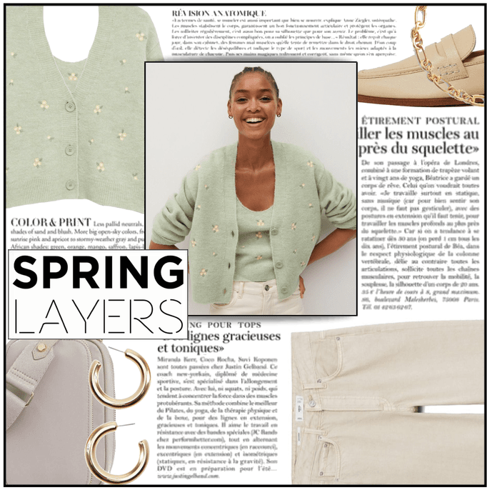 Fashion File: Spring Layers Of Light Green - Contest