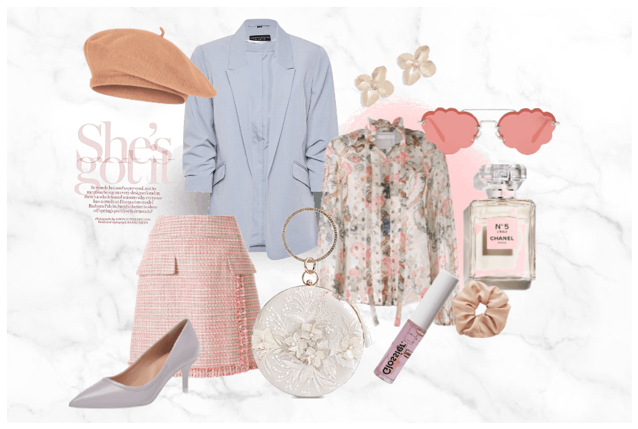 pretty in pink inspired outfit