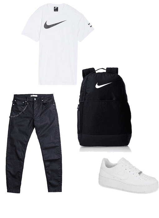boys back to school Nike outfit
