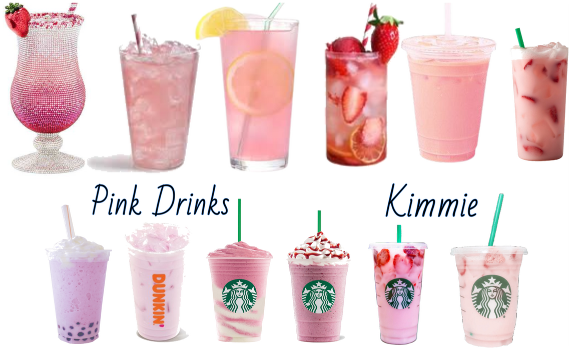 pink drinks