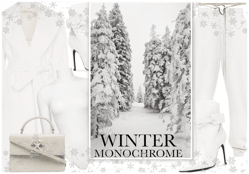 Off White Monochrome Winter