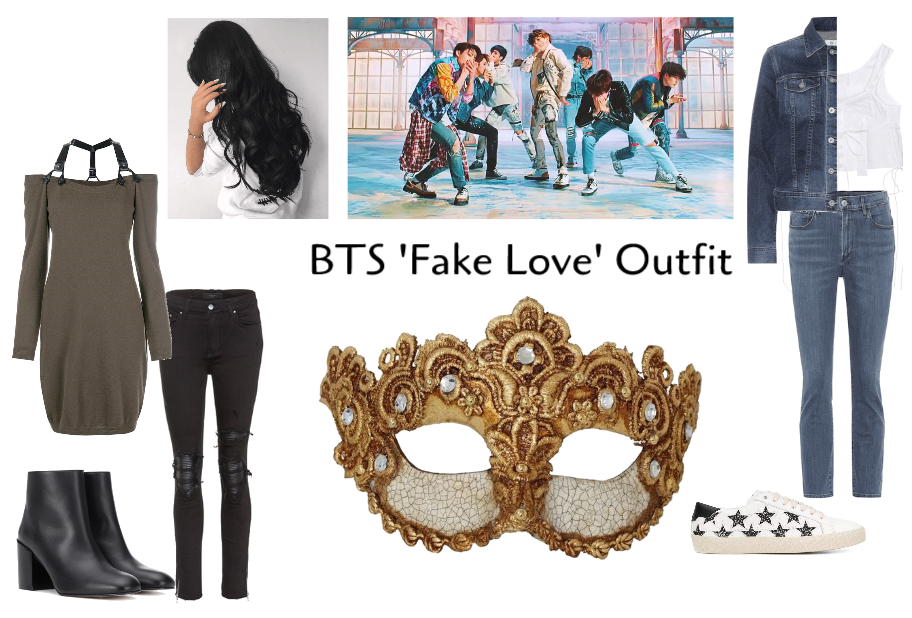 BTS 'Fake Love' Female Outfit