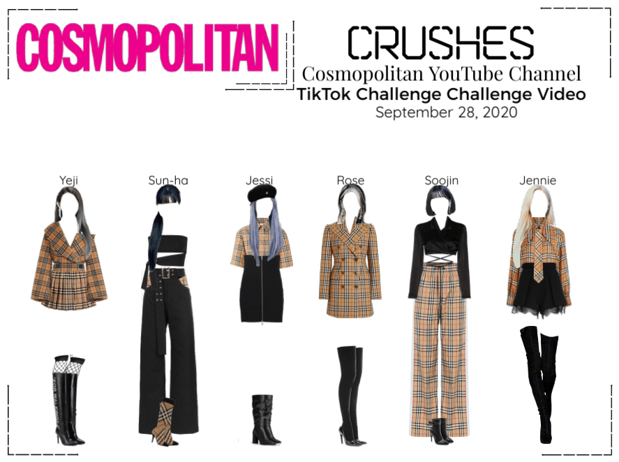 Crushes (호감) TikTok Challenge | Cosmopolitan