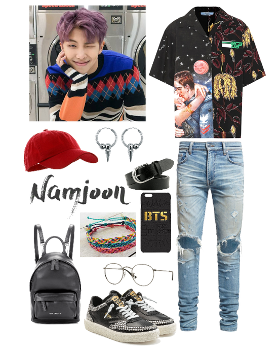 Namjoon inspired airport outfit