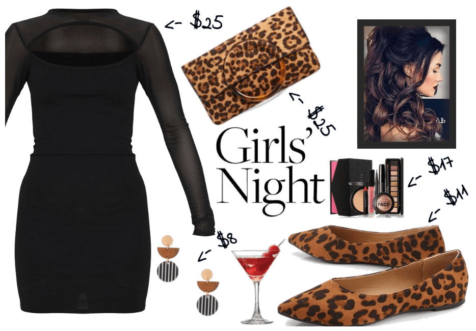 Complete Girls Night Look on a $100 Budget
