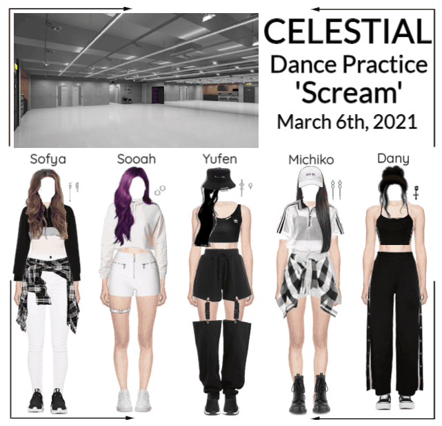 세레스티알 (Celestial) | 'Scream' Dance Practice