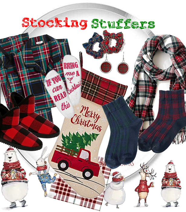 Plaid Pajamas Stocking Stuffers