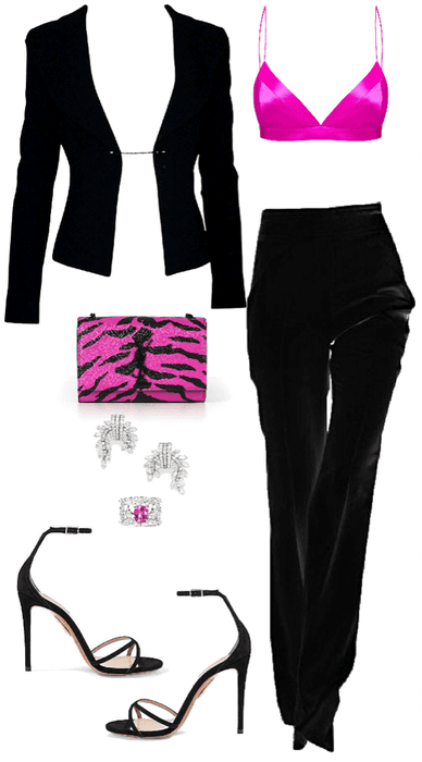 NEON PINK & BLACK | OUTRAGEOUS
