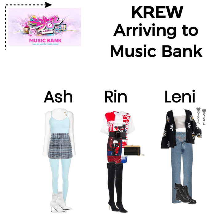 KREW Arriving to Music Bank