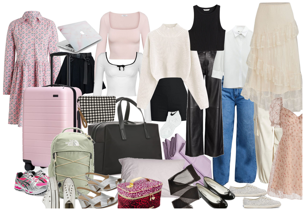 pastel college packing