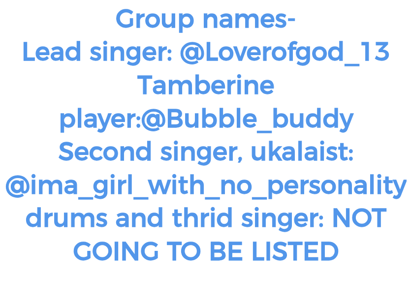New music group profiles