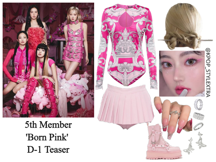 5th Member of Blackpink 'Born Pink' D-1 Poster