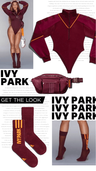beyonce's outfit | IVY Park x Adidas