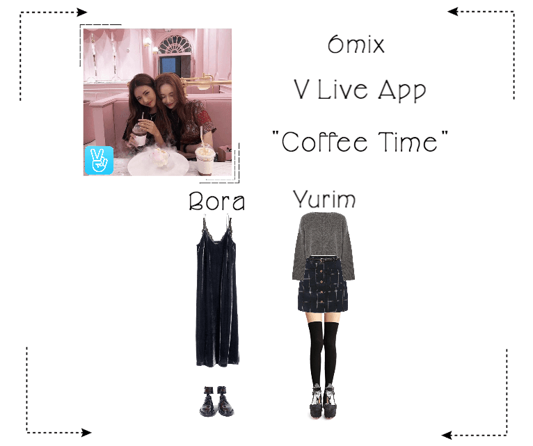《6mix》V Live App: Coffee Time With Bora & Yurim